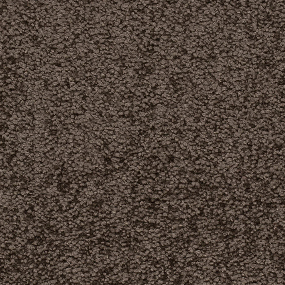 Teppichboden Plaza Velours Meterware auf Rolle braun 500 cm