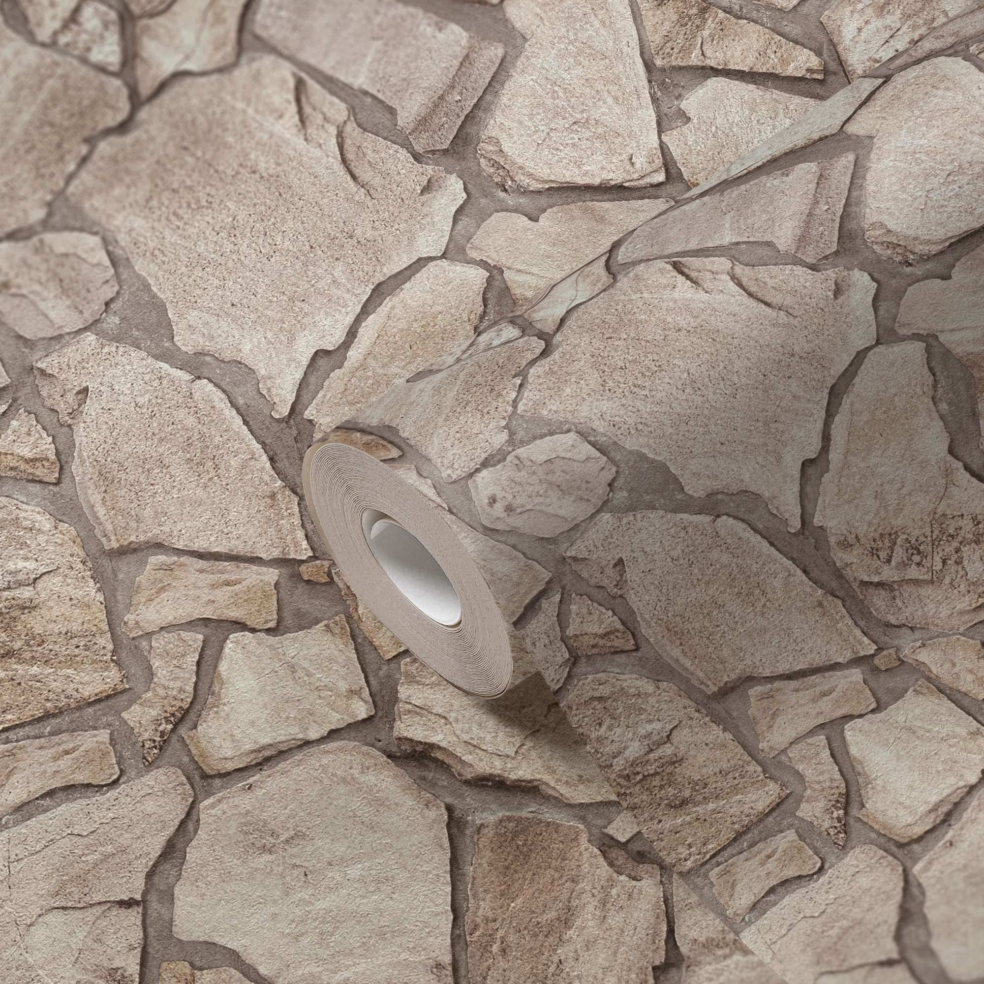 Vliestapete Elements II Steintapete 389343