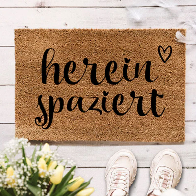 Kokosmatte Hereinspaziert