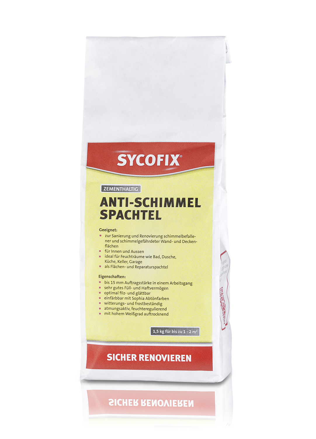 SYCOFIX® Anti-Schimmel Spachtel 1,5kg