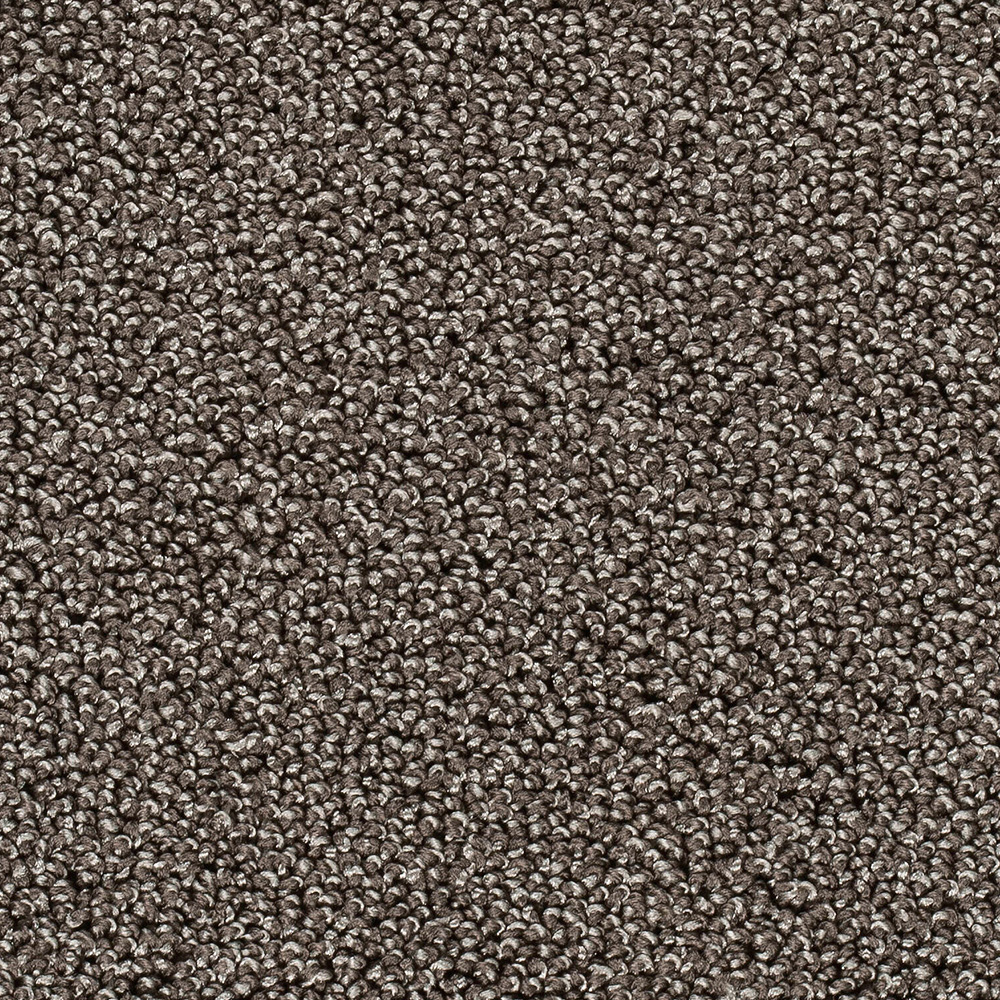 Teppichboden Ambra Schlinge Meterware auf Rolle graubraun 500 cm