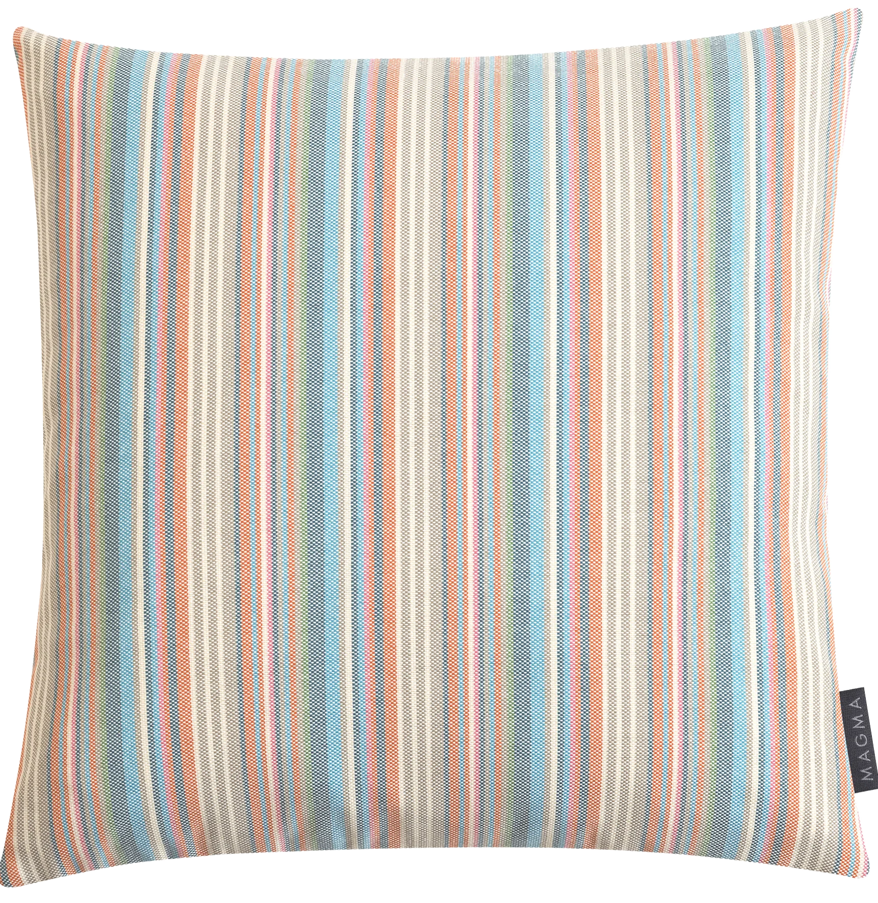 Kissenbezug pastellbunt gestreift Outdoor 45 x 45 cm