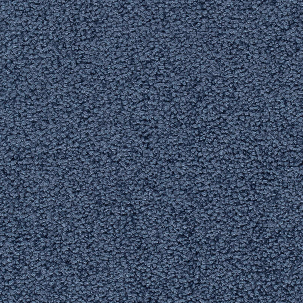 Teppichboden Concerto Velours Meterware auf Rolle blau 400 cm