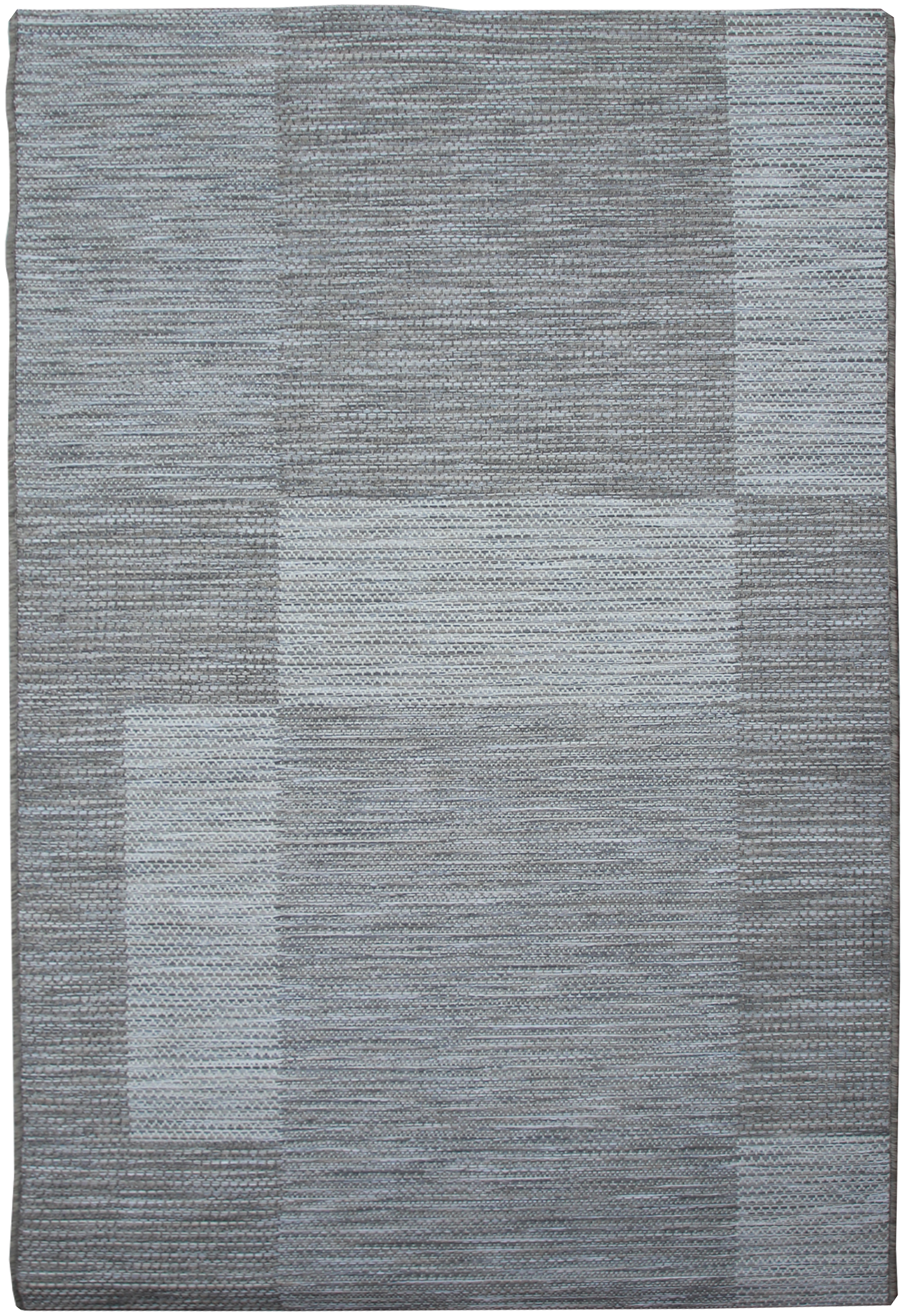 Teppich Breeze Flachgewebe Outdoor grau