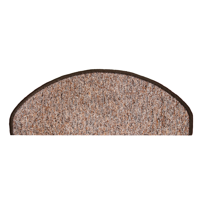 Stufenmatte Savannah braun halbrund 56 x 18 cm
