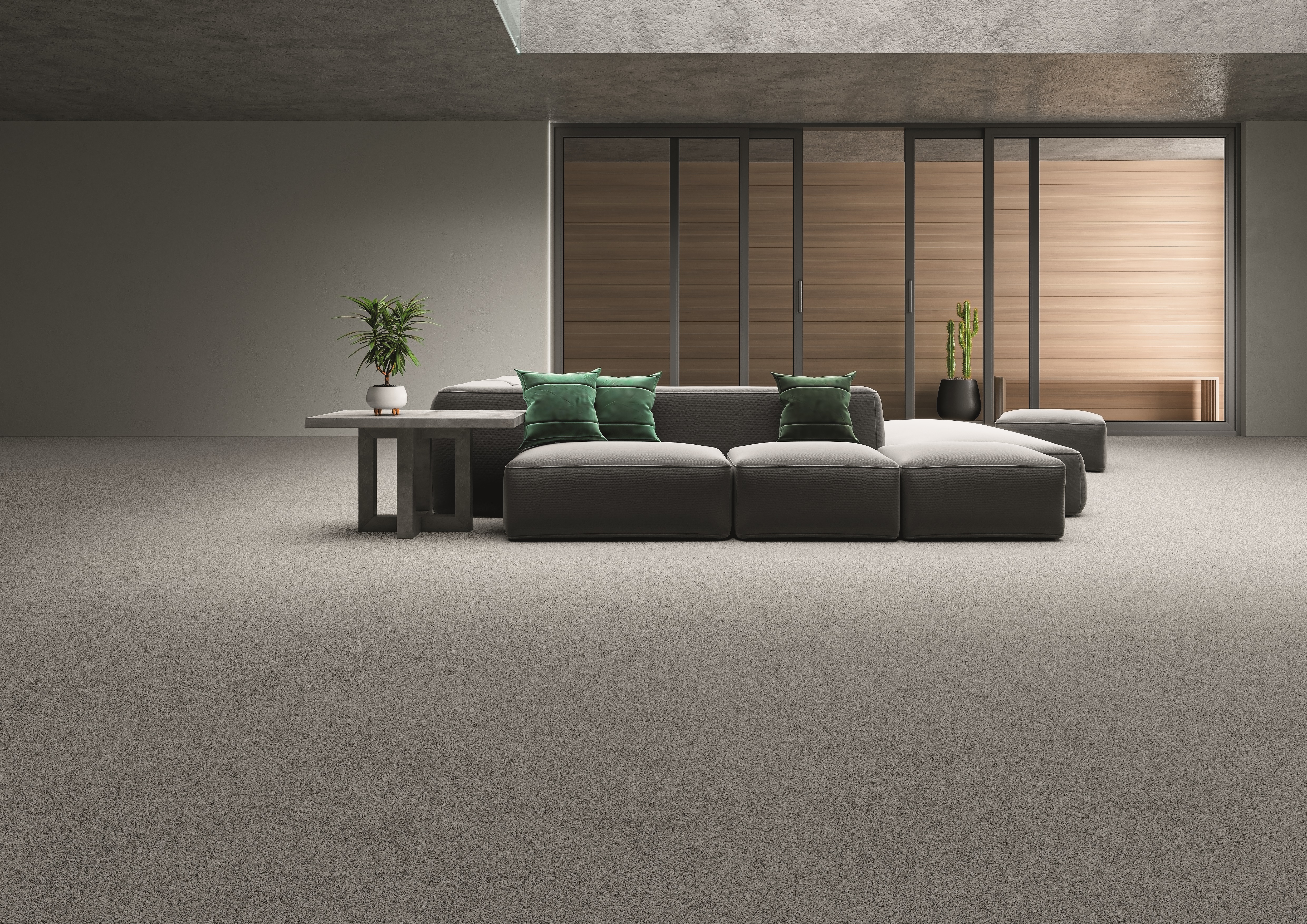 Teppichboden Cashmere Flair Infloor Meterware auf Rolle