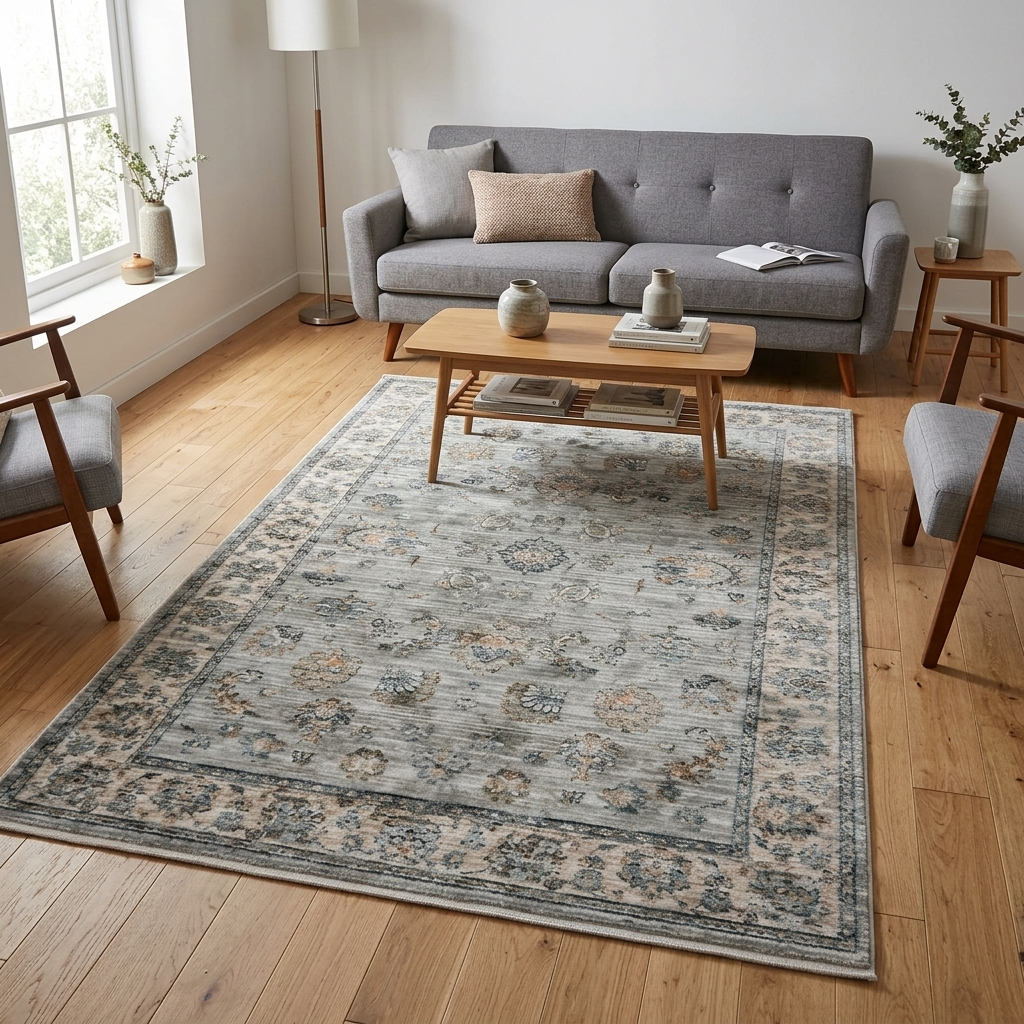 Teppich Antigua 702 silber