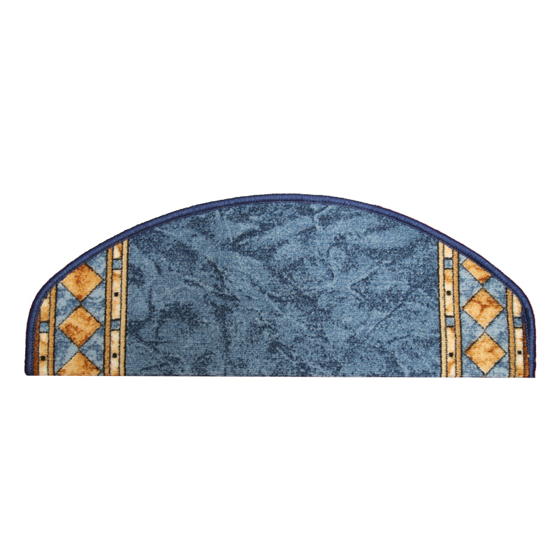 Stufenmatte Cheops blau halbrund 65 x 23,5 cm