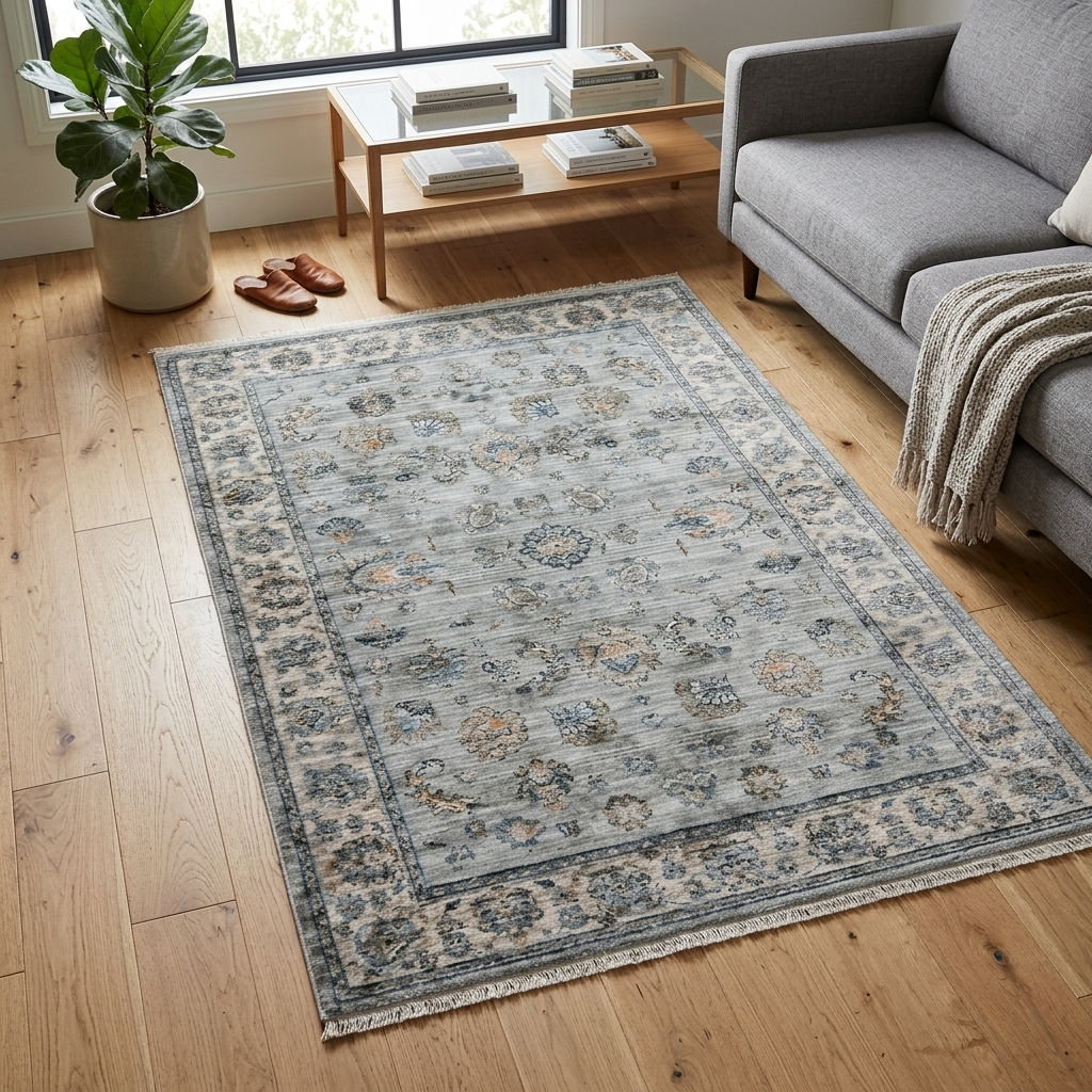 Teppich Antigua 702 silber
