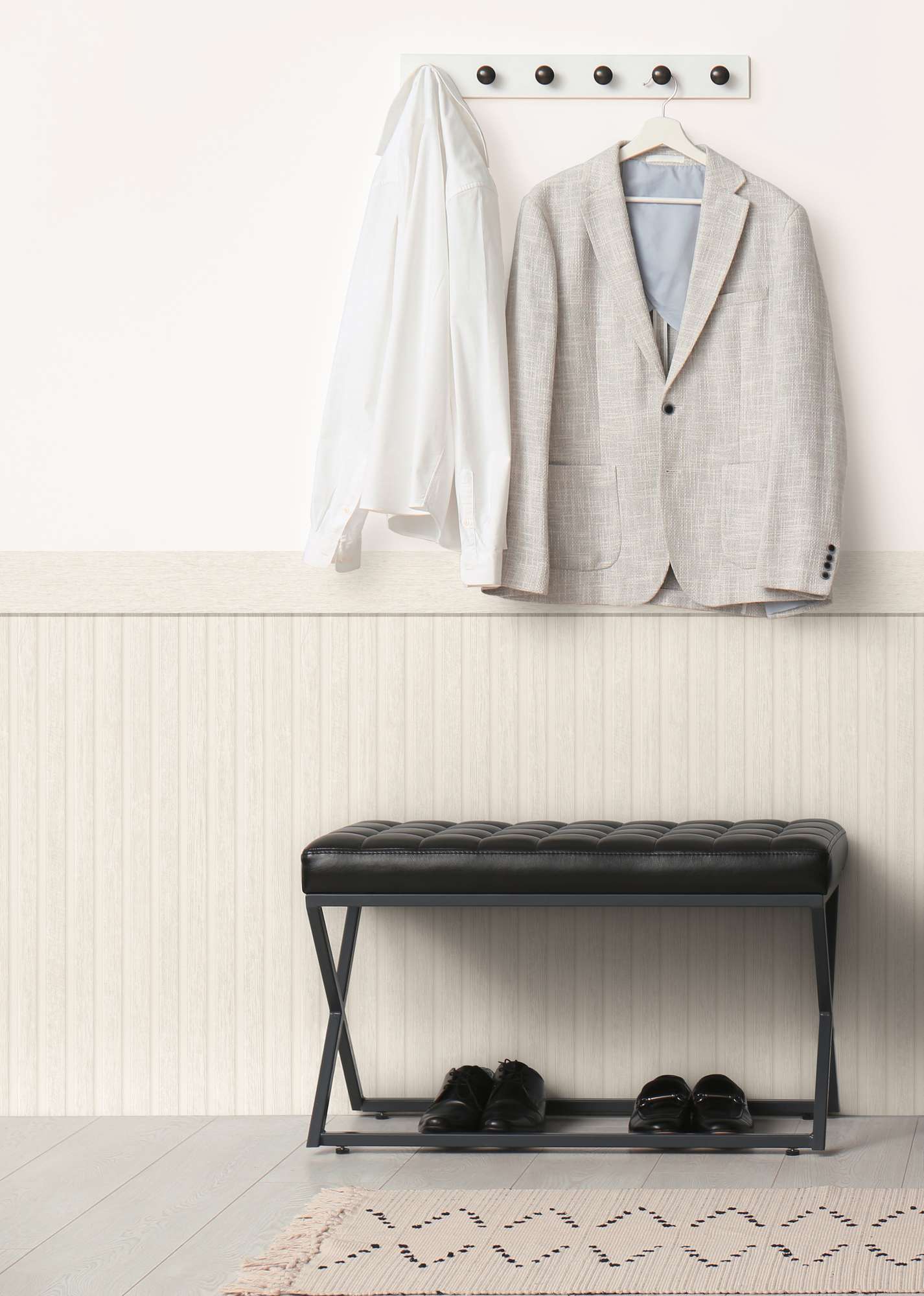 Vliestapete Wallpanel Wandpaneel Akustik-Paneel Muster 397443