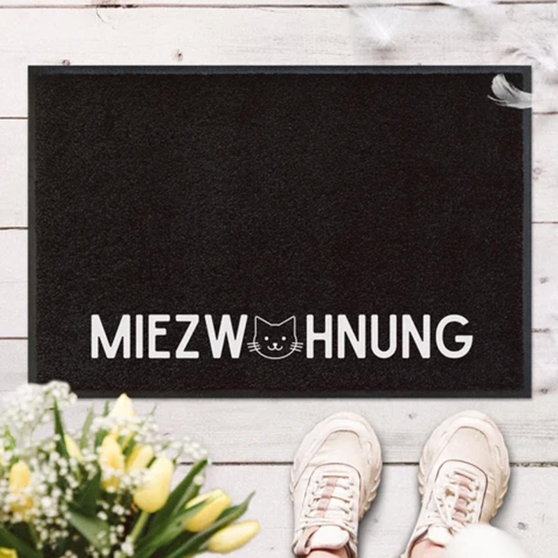 Schmutzfangmatte Miezwohnung