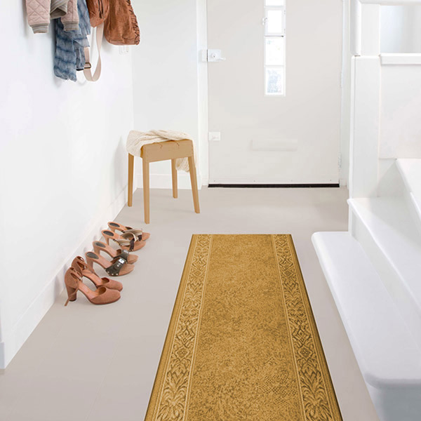 Teppichläufer St. Tropez Meterware Feinschlingen modernes Design