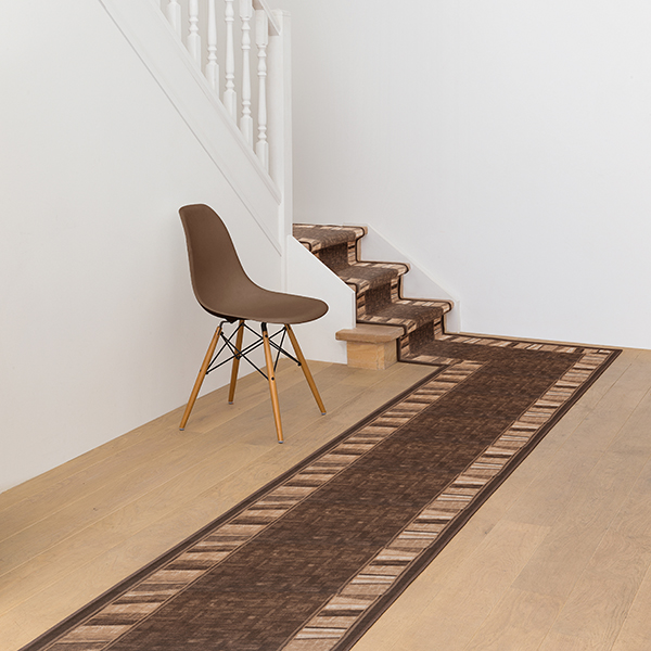 Teppichläufer Linea Meterware Feinschlingen modernes Design