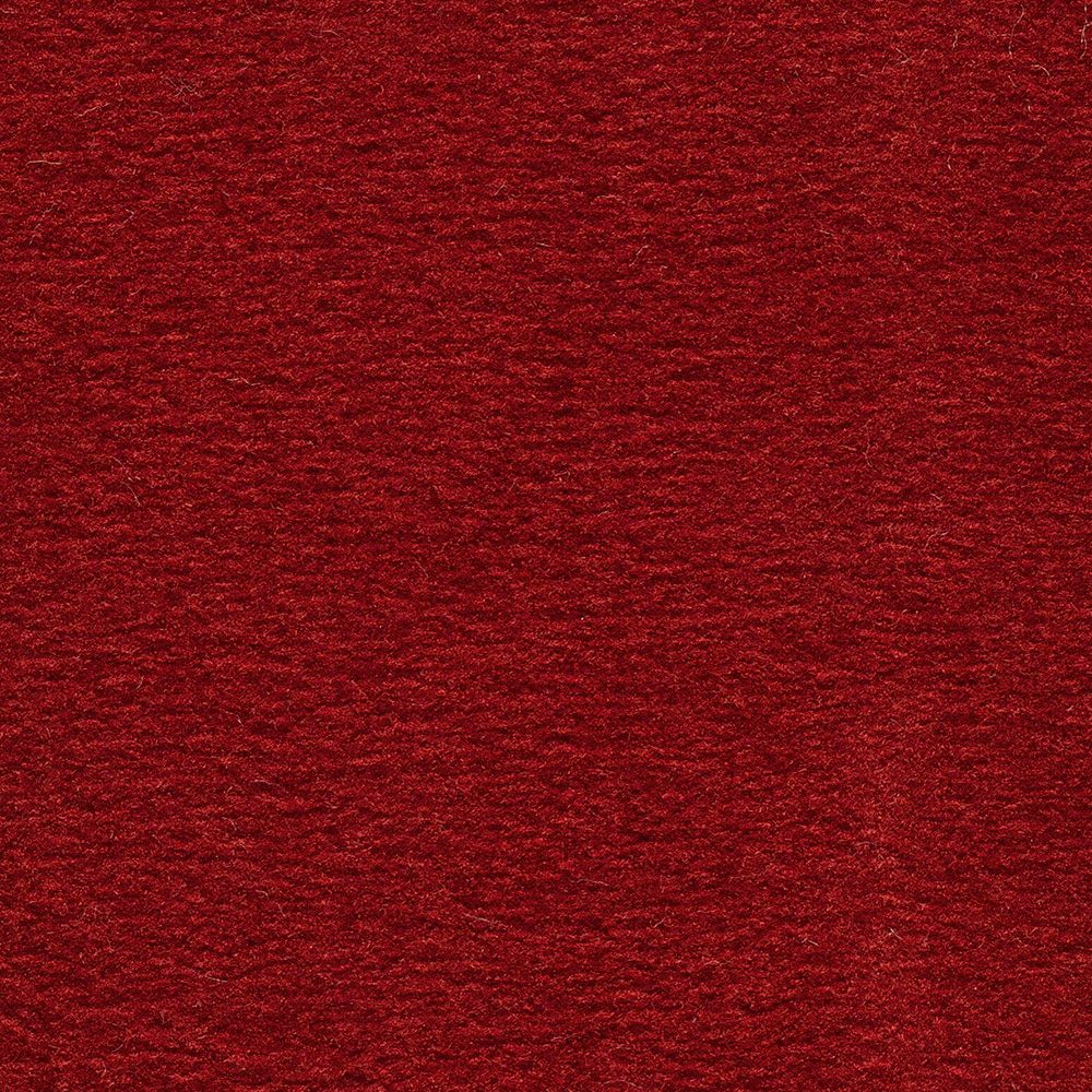 Teppichboden Triton Velours Meterware auf Rolle Rot 400 cm