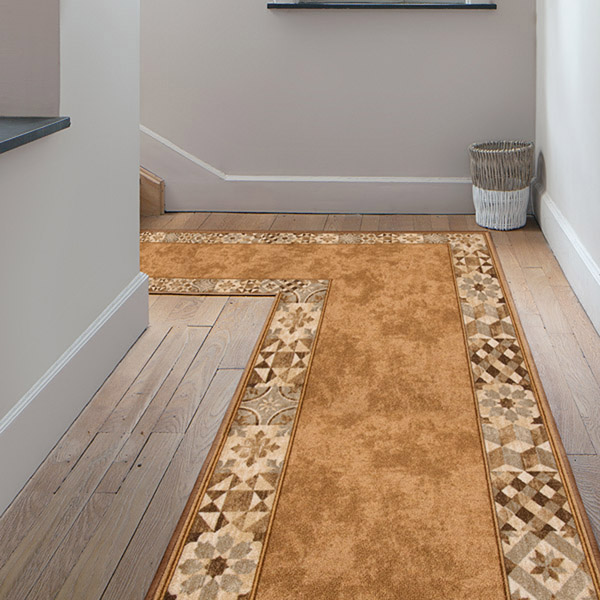 Teppichläufer Murcia Meterware Feinschlingen modernes Design