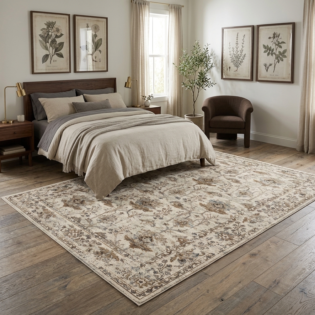 Teppich Ragolle Farahan Vintage beige