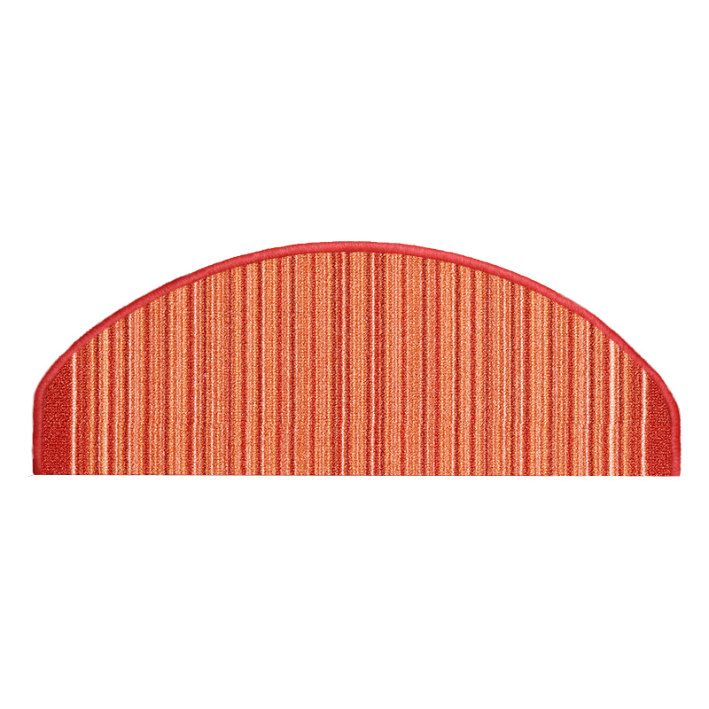 Stufenmatte Carnaby apricot halbrund 56 x 18 cm