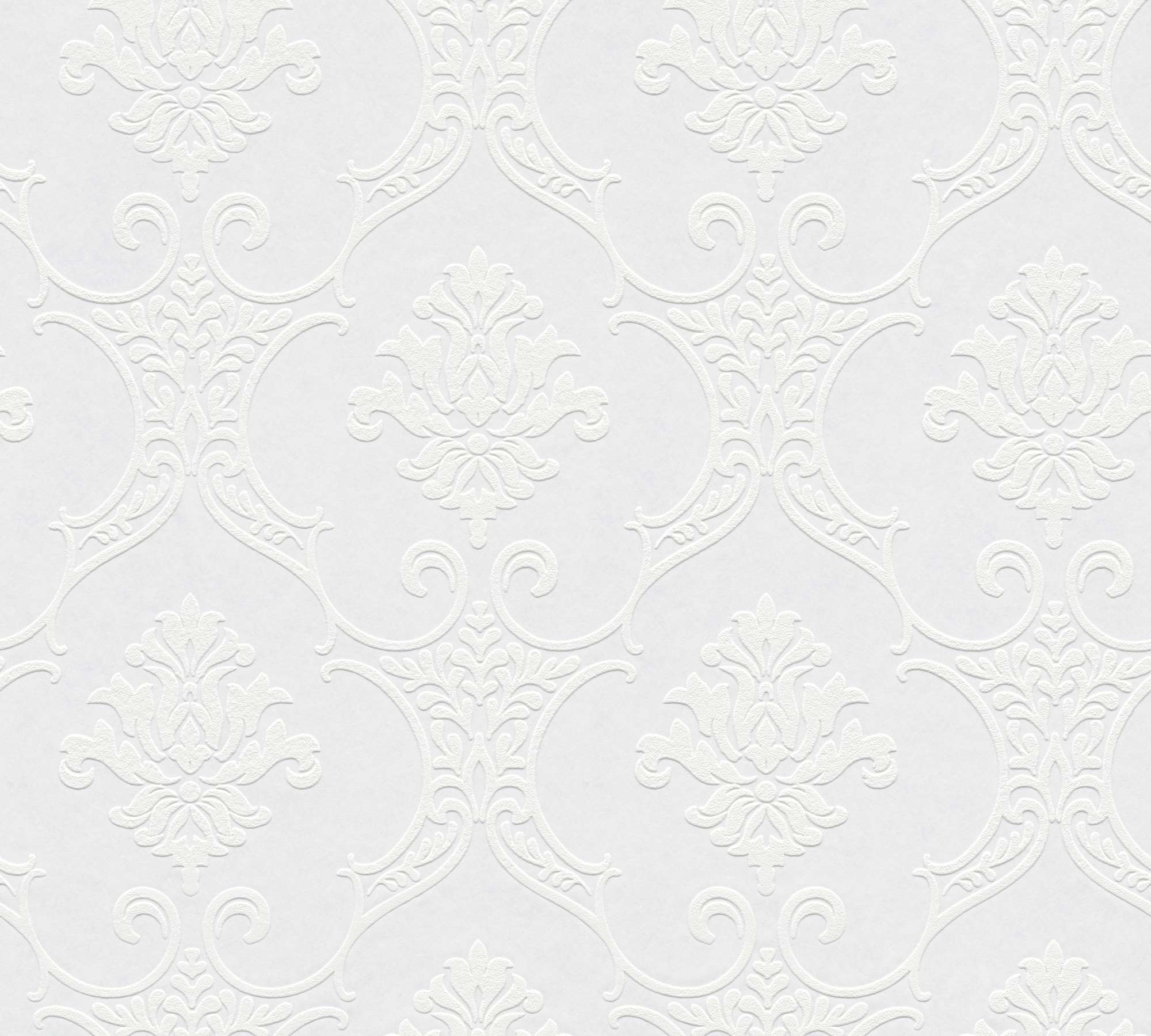 Vliestapete Meistervlies 8 Überstreichbare Struktur-Barock-Tapete 3D Struktur 354761