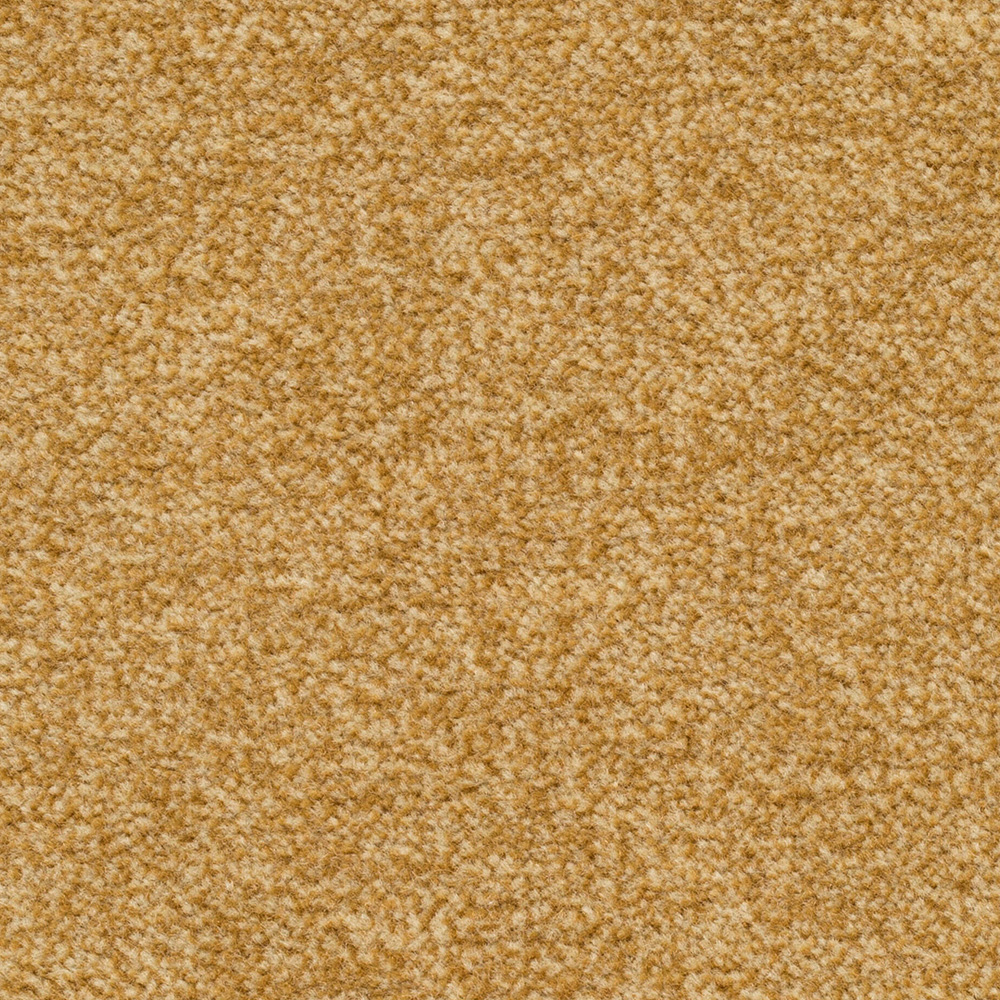 Teppichboden Astro Velours Meterware auf Rolle gold 400 cm