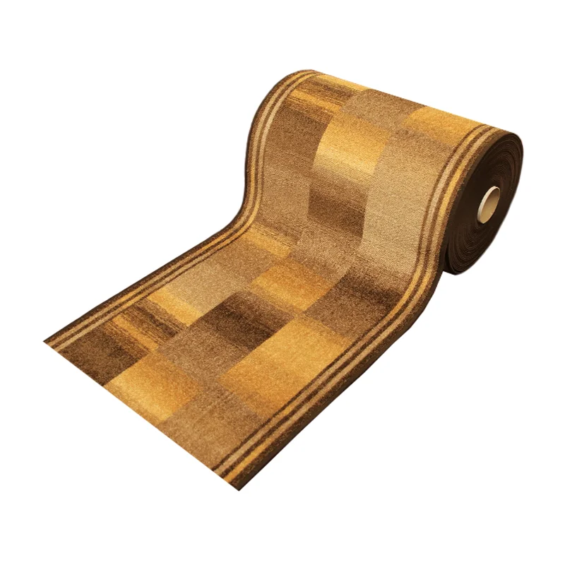 Teppichläufer Ikat Meterware Frisé-Oberfläche modernes Design bistro 80 cm