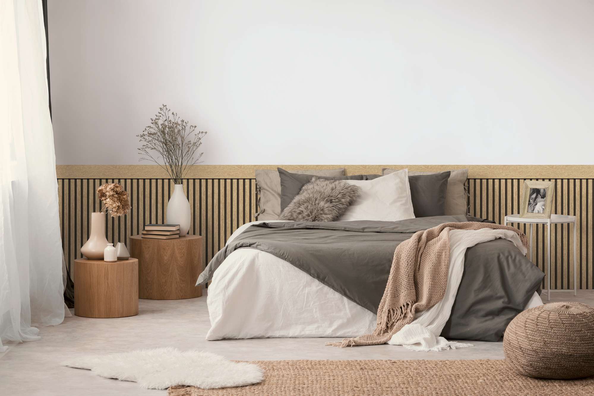 Vliestapete Wallpanel Wandpaneel Akustik-Paneel Muster 397441