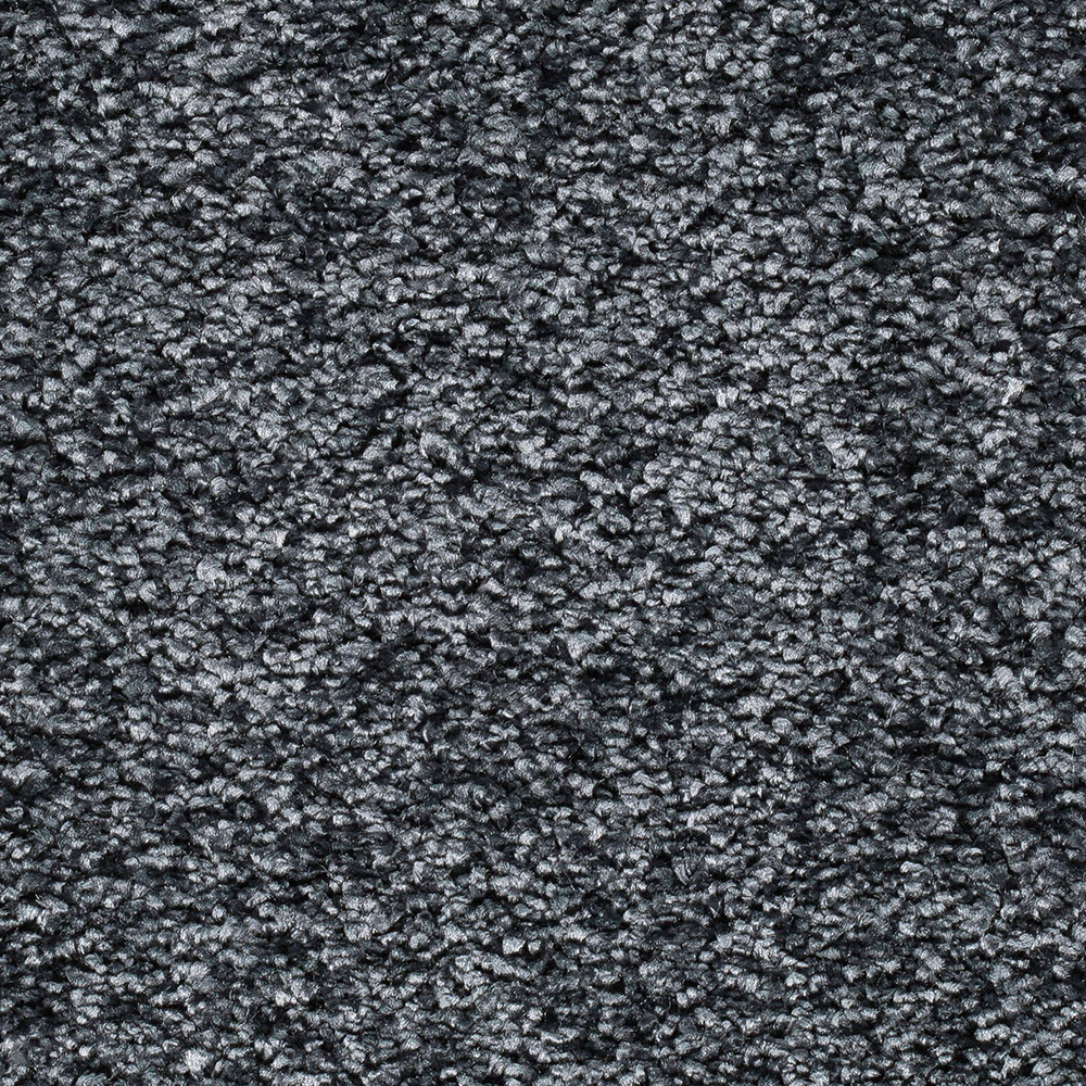 Teppichboden RIigoletto Velours Meterware auf Rolle schwarzblau 500 cm