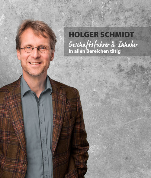 Portrait Holger Schmidt, Inhaber