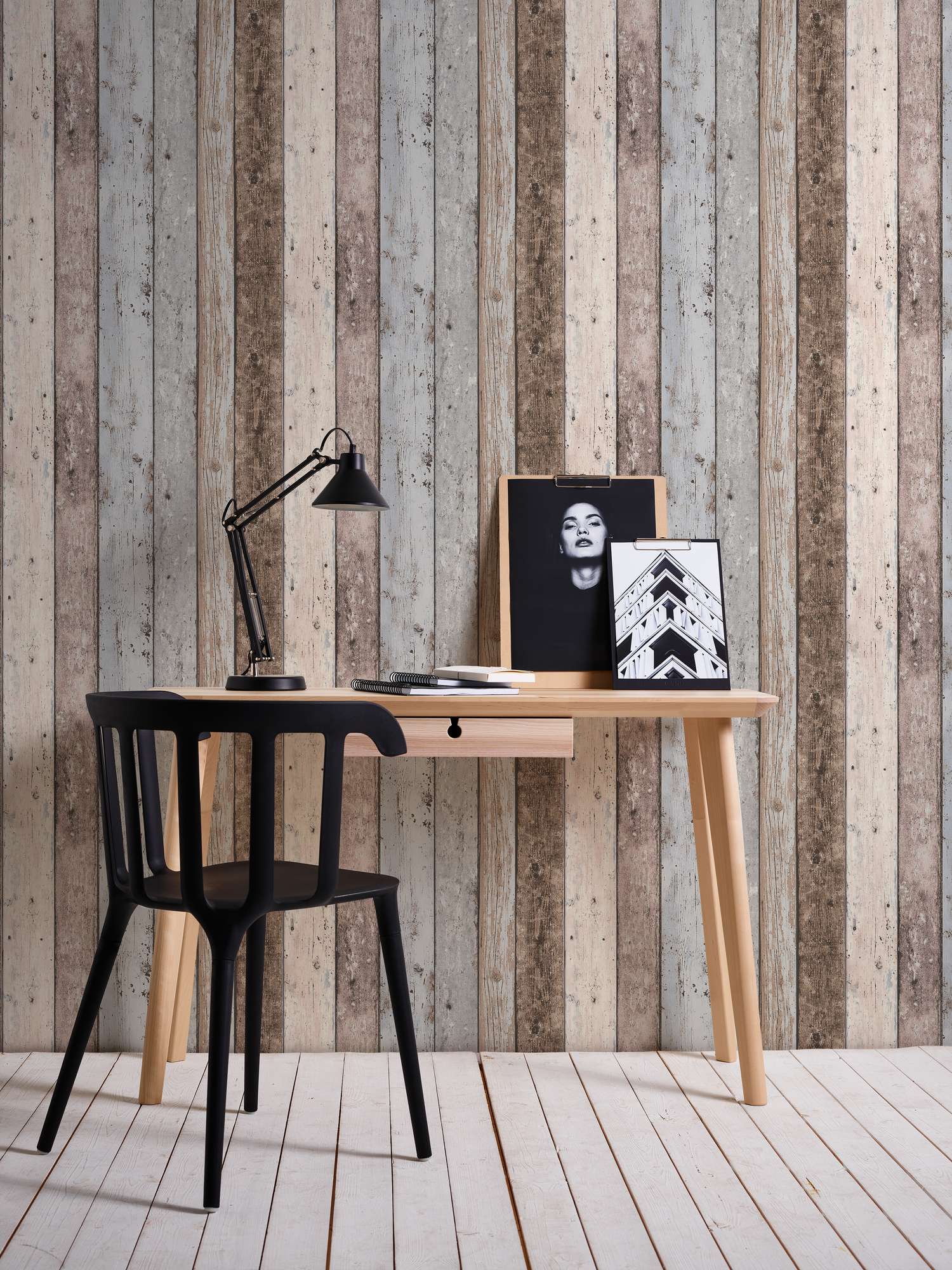 Vliestapete Elements II Holzoptik 855039