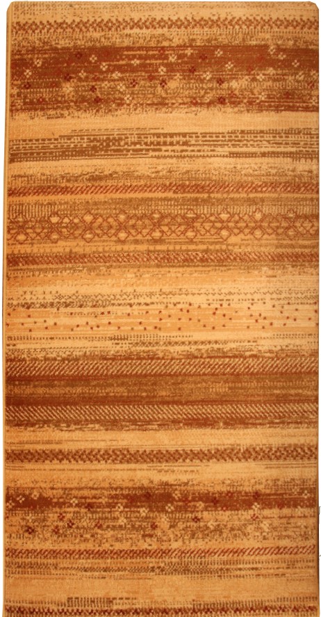 Teppich Kashqai gold braun Schiefer Vintage 80 x 160 cm