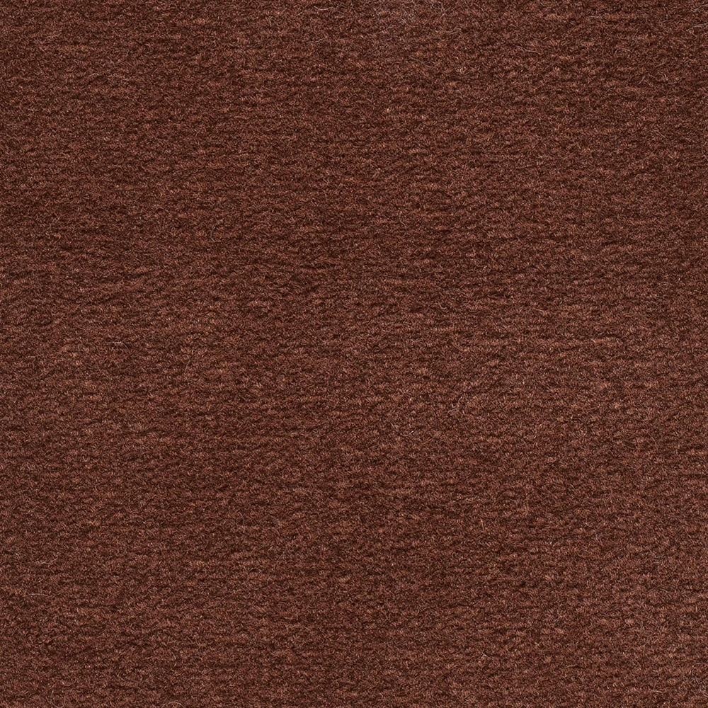 Teppichboden Triton Velours Meterware auf Rolle kakaobraun 400 cm