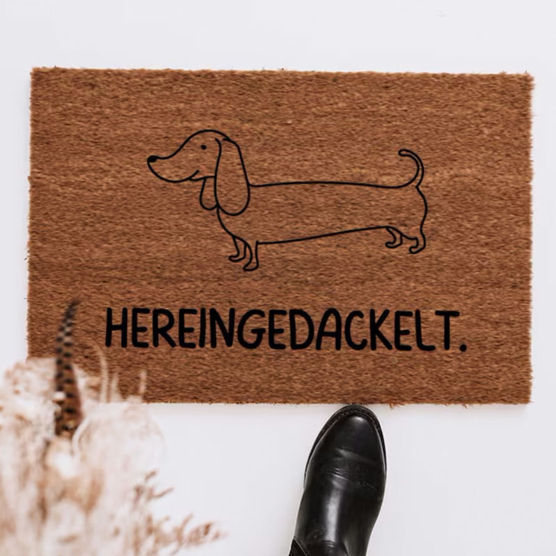 Kokosmatte Dackel