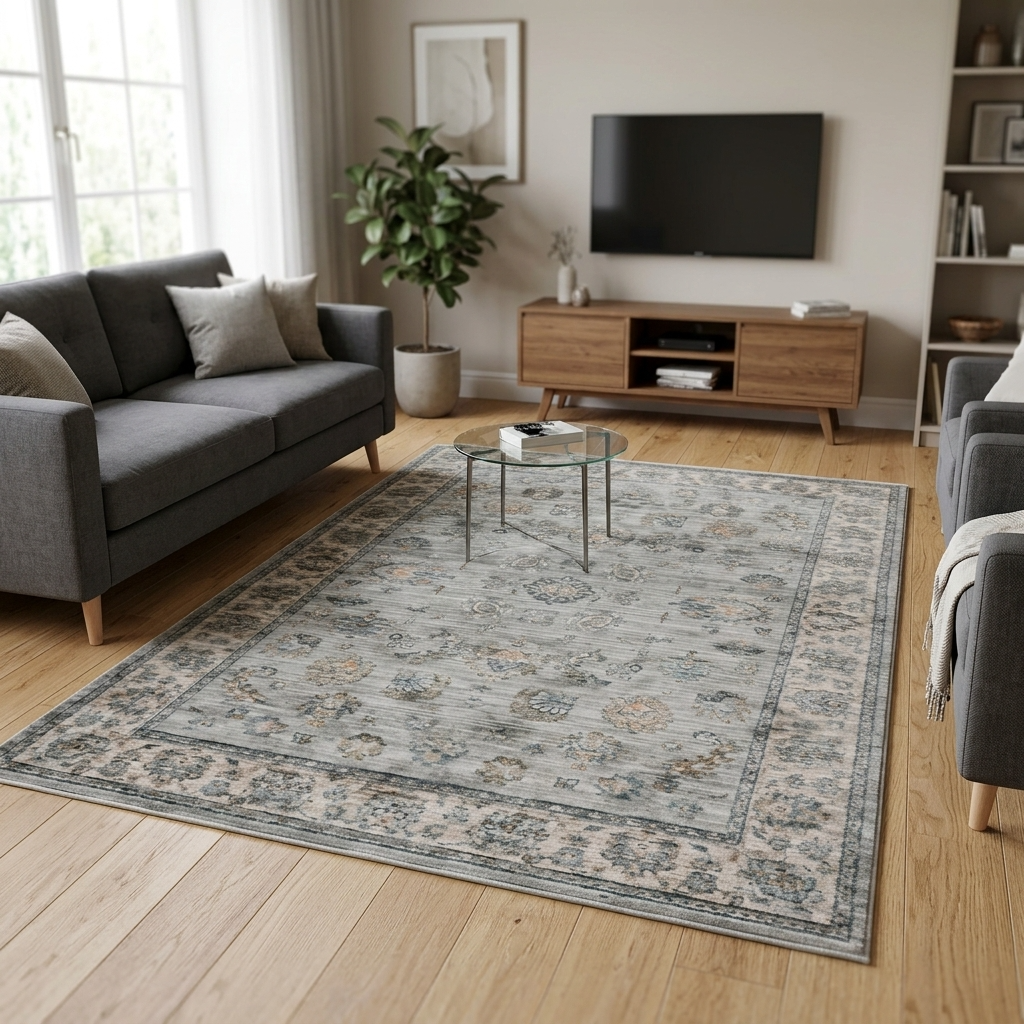 Teppich Antigua 702 silber