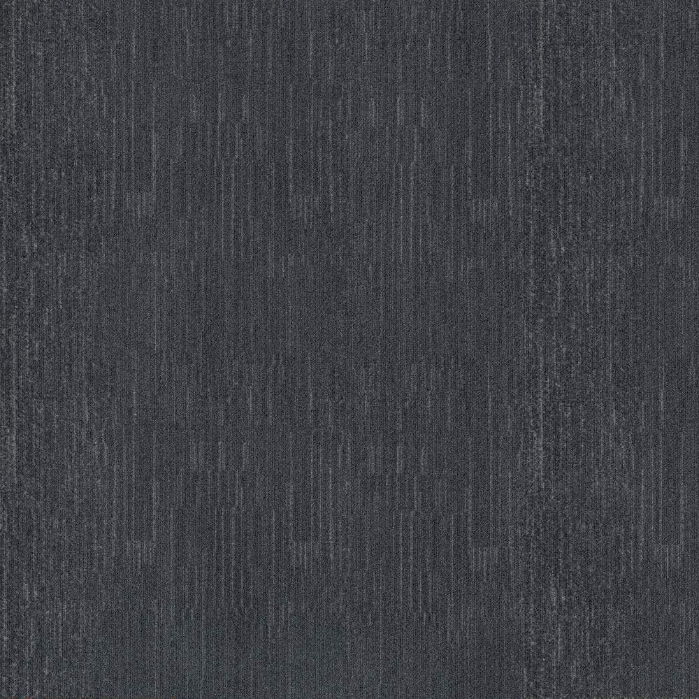 Teppichfliese Cadeo Pure 25 x 100 cm Infloor 570-15 Schwarz-Graues Muster