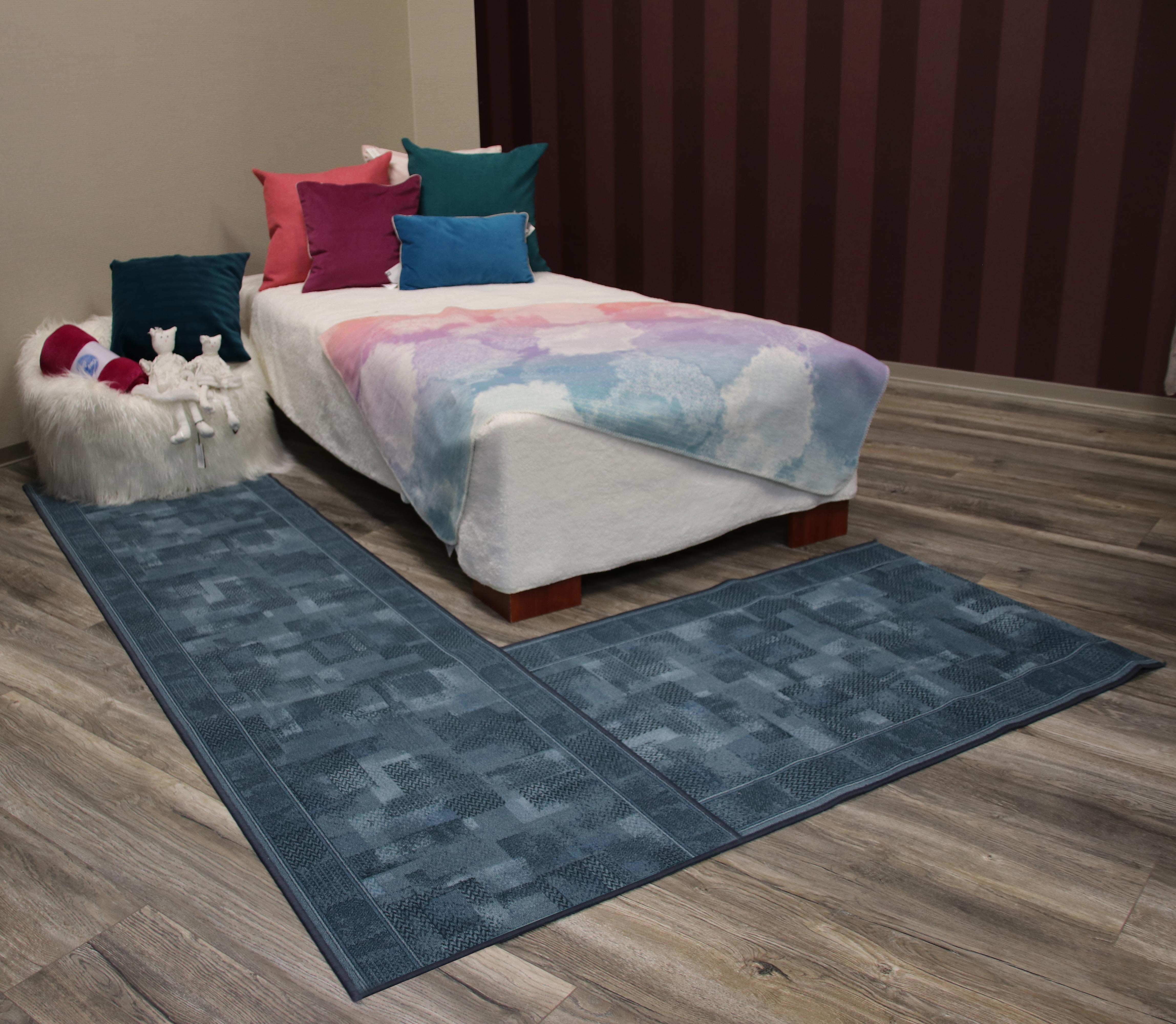 Wie Teppichläufer sich auch als Umrandung von Betten eignen.