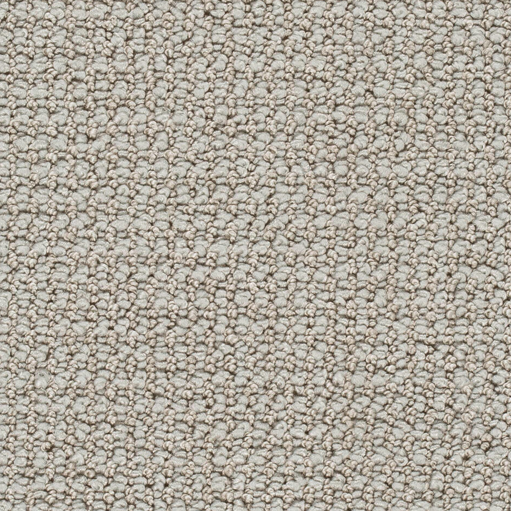 Teppichboden Corsaro Schlinge Meterware auf Rolle weißgrau 500 cm