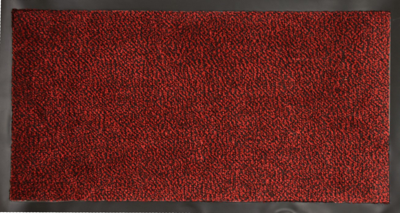 Sauberlaufmatte Mars Abstreicher 40 x 75cm rot