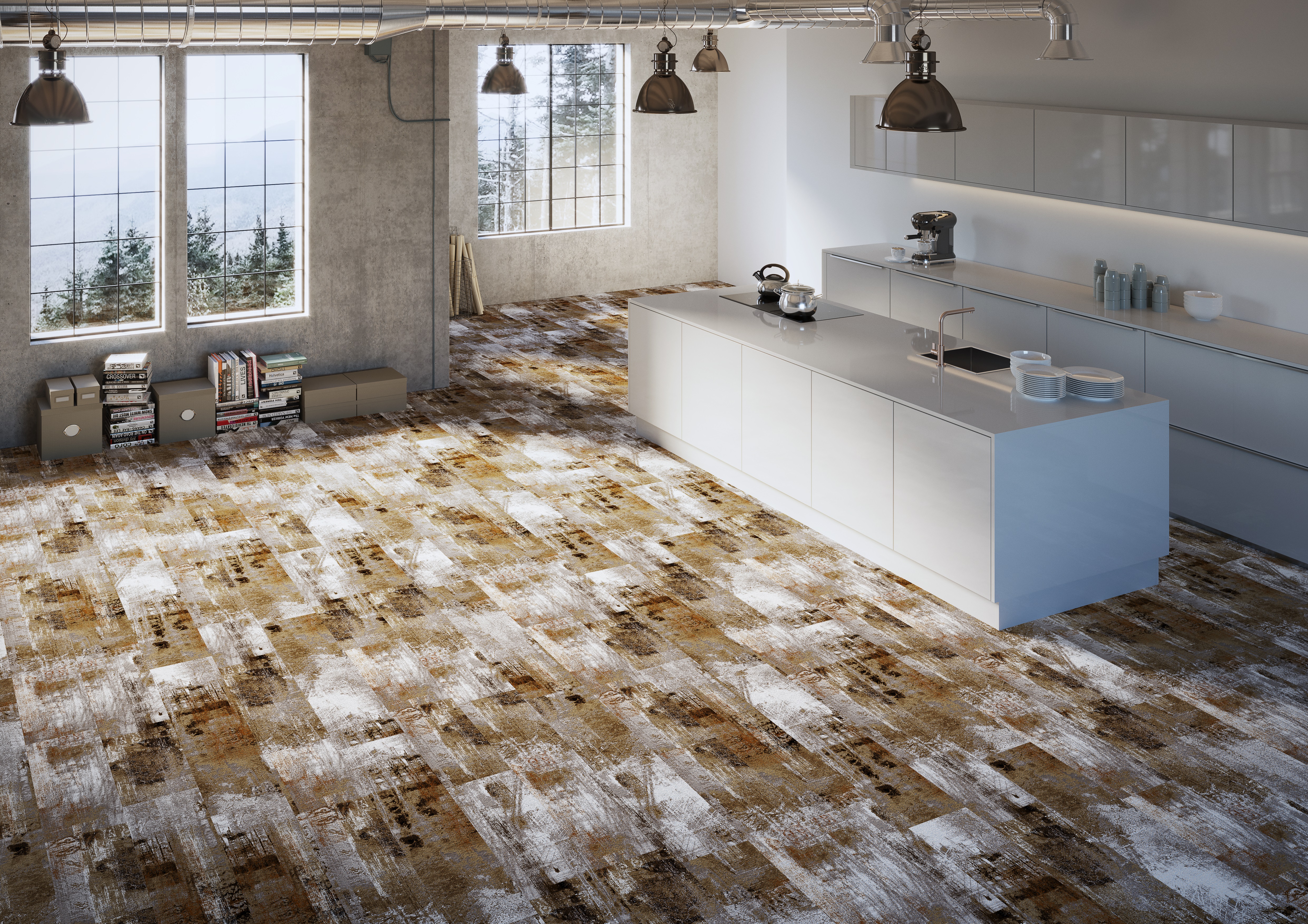 Teppichfliese Cadeo Pure 25 x 100 cm Infloor