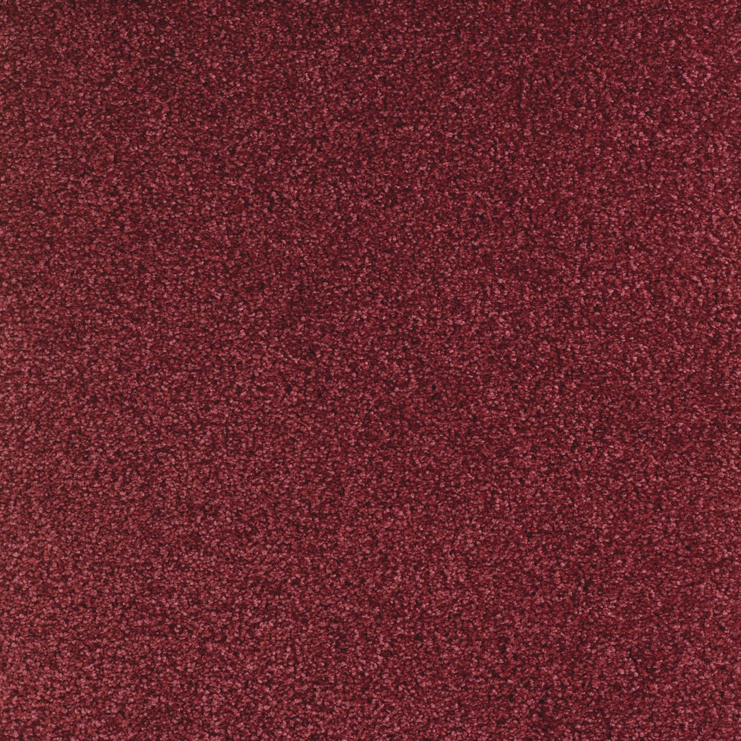 Velours Teppichboden Balsan Feelings 400cm Meterware auf Rolle rot 400 cm