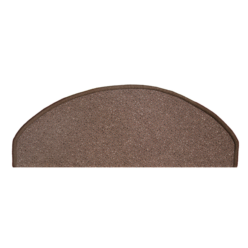 Stufenmatte Riva dunkelbraun halbrund 65 x 23,5 cm