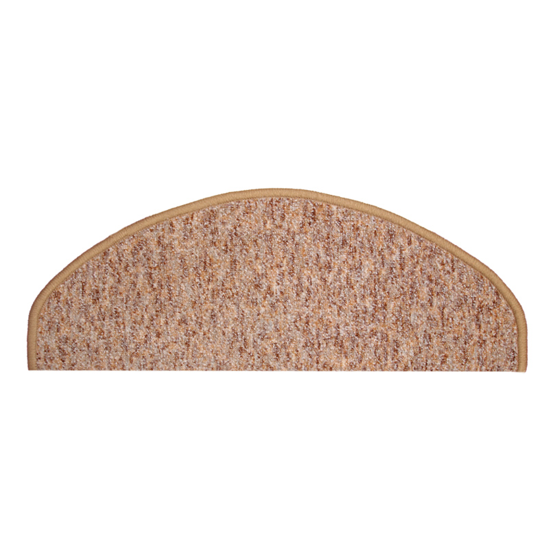 Stufenmatte Savannah beige halbrund 56 x 18 cm
