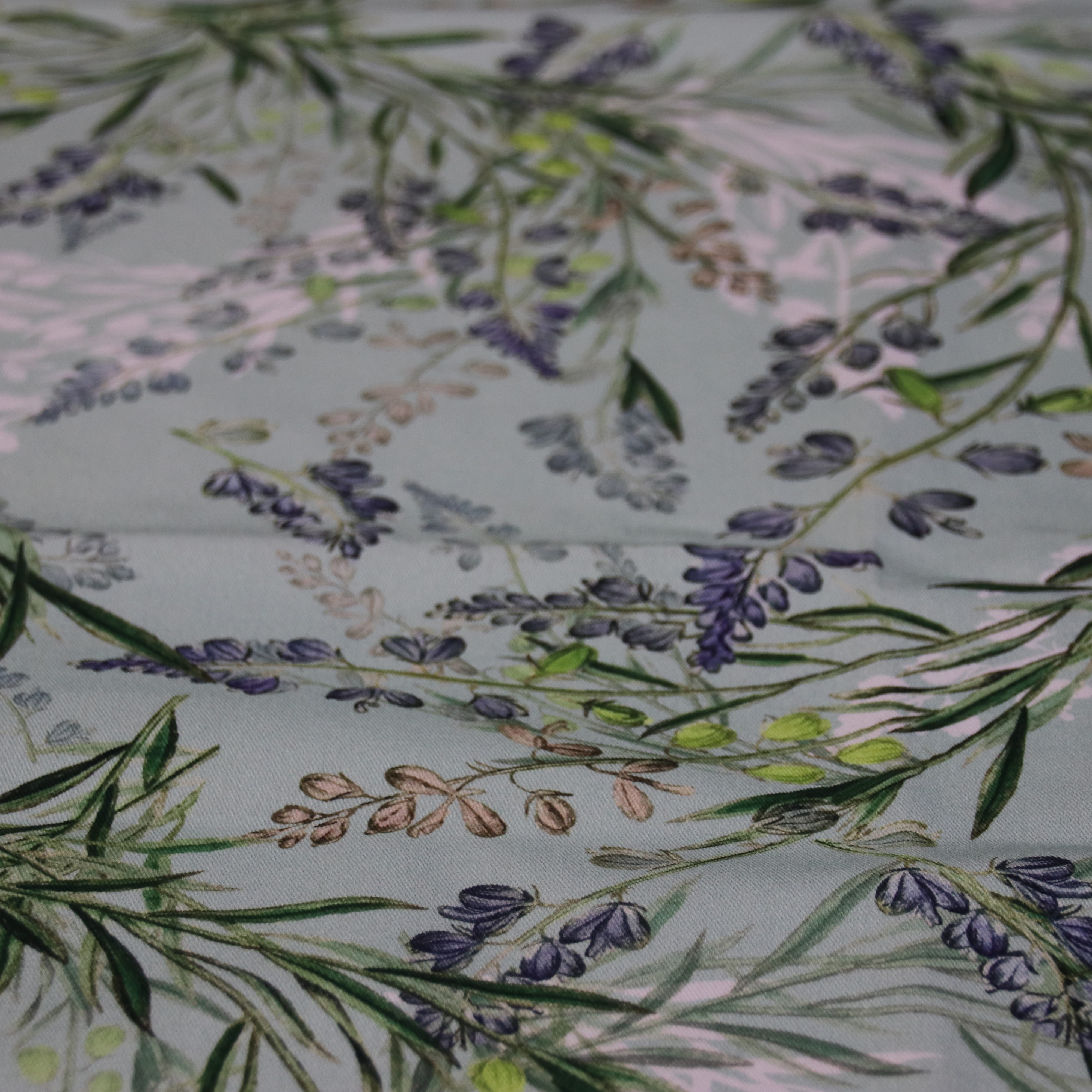 Pichler Ella Tischläufer mit floralem Muster in Beige aus 100% Baumwolle 50x150cm