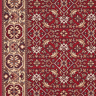 Teppichläufer Bidjar Meterware Feinschlingen klassisches Design