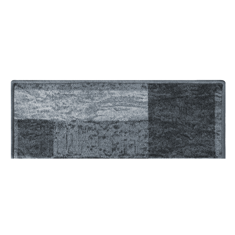 Stufenmatte Icona grau rechteckig 65 x 23,5 cm