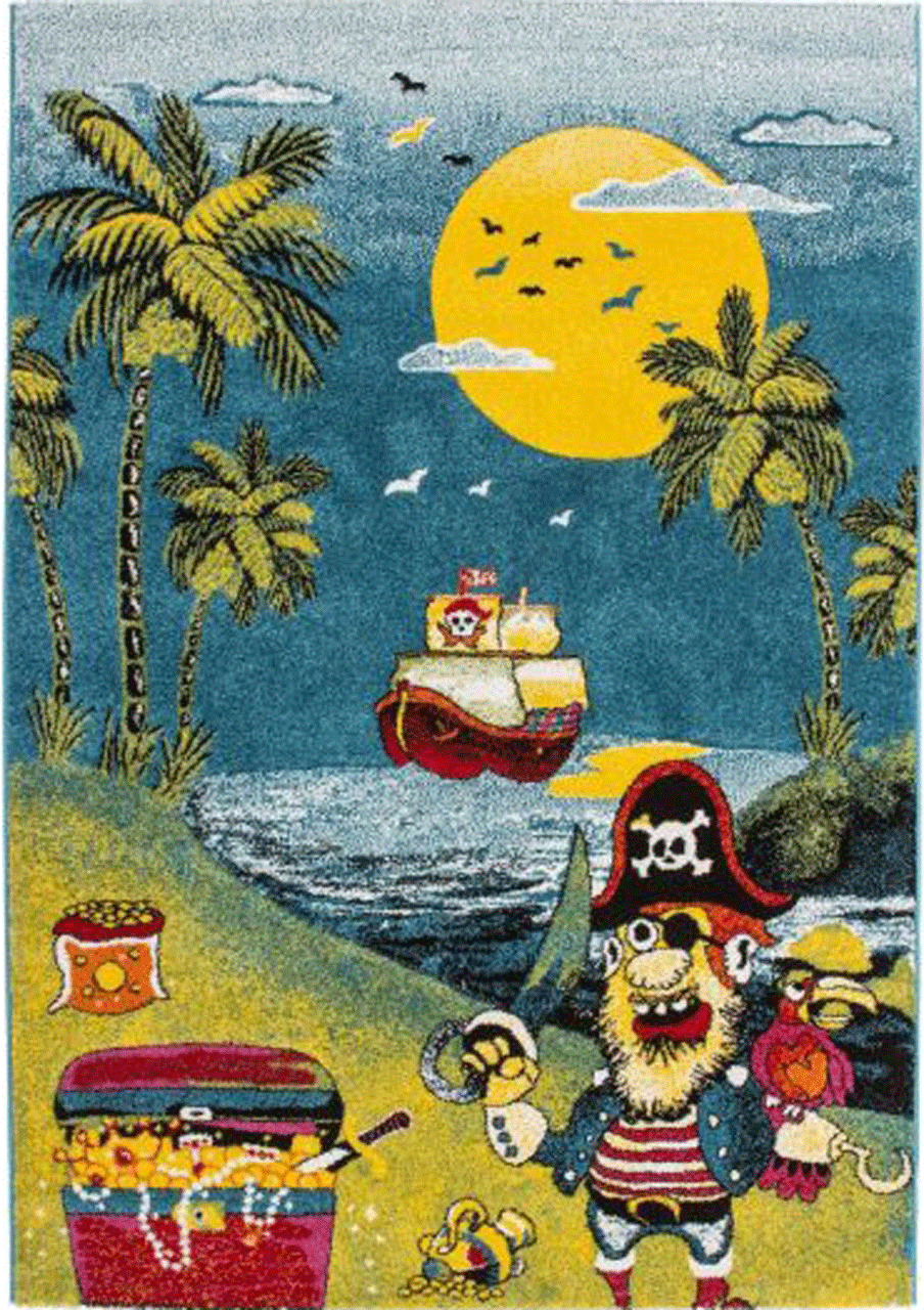 Kinderteppich Lalee Amigo 316 Pirateninsel